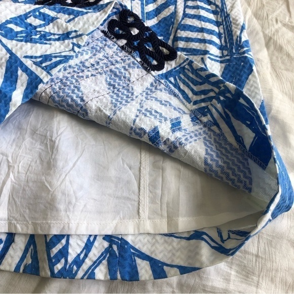 Lilly Pulitzer Annabelle Bay Blue Yacht Shift Dress - Picture 11 of 13